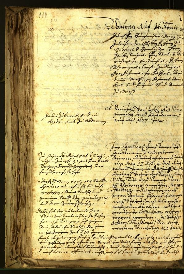 Archivio Storico della Città di Bolzano - BOhisto protocollo consiliare 1677 