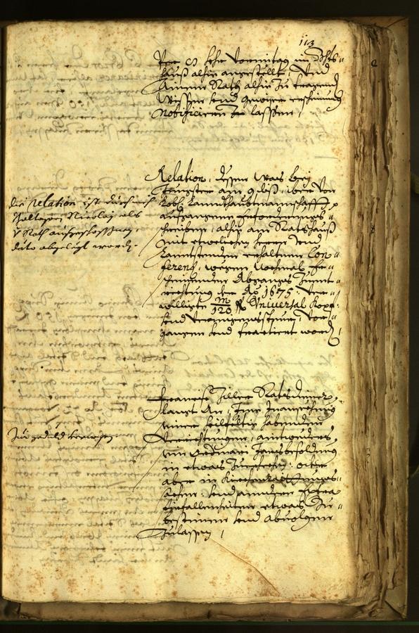 Stadtarchiv Bozen - BOhisto Ratsprotokoll 1677 