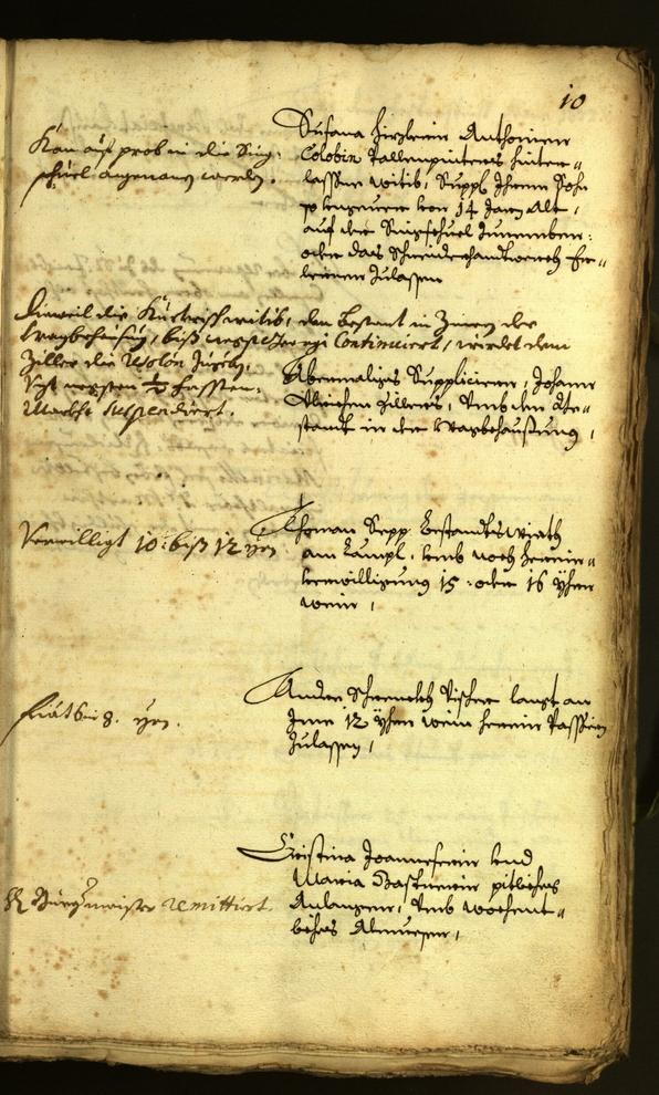 Civic Archives of Bozen-Bolzano - BOhisto Minutes of the council 1677 