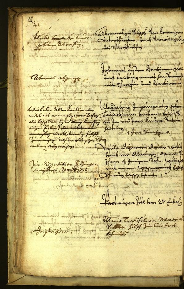 Civic Archives of Bozen-Bolzano - BOhisto Minutes of the council 1677 