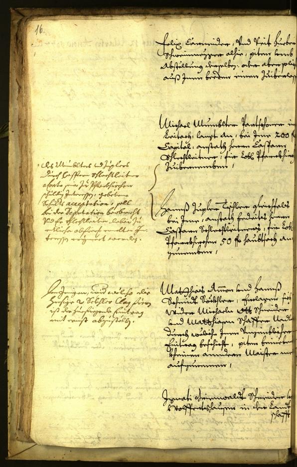 Stadtarchiv Bozen - BOhisto Ratsprotokoll 1677 