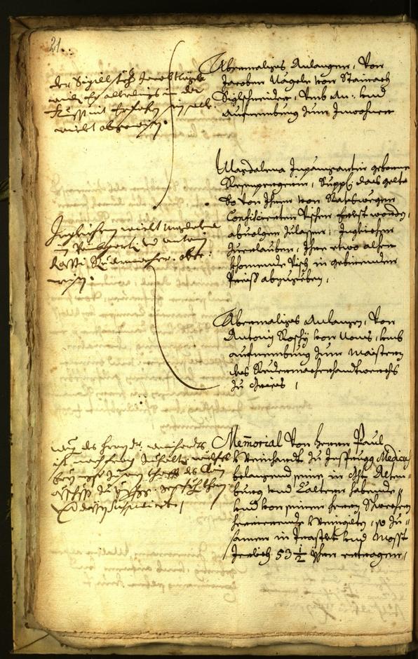 Archivio Storico della Città di Bolzano - BOhisto protocollo consiliare 1677 