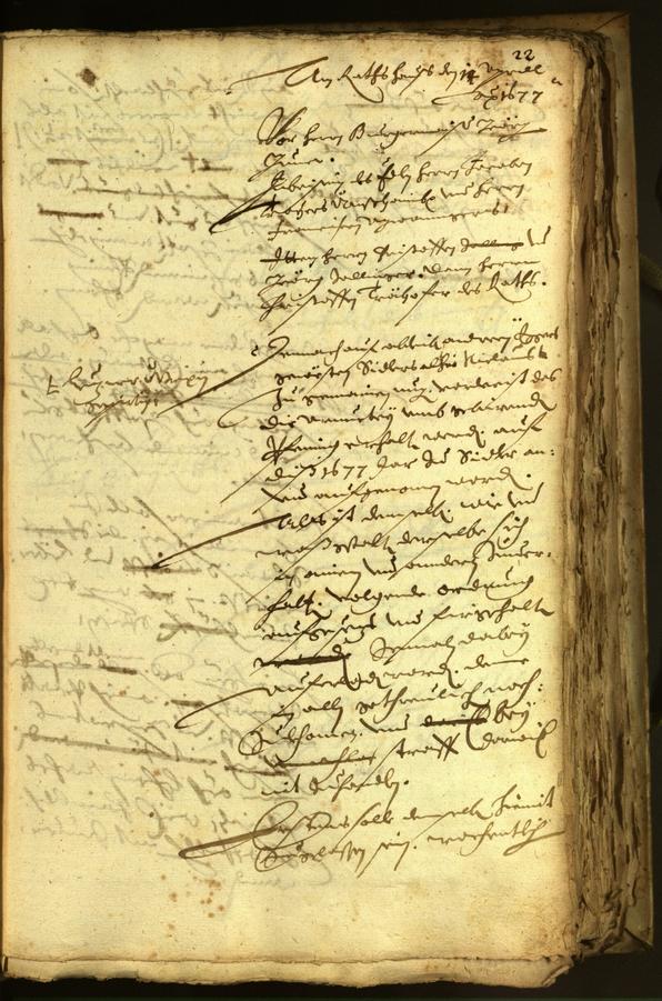 Civic Archives of Bozen-Bolzano - BOhisto Minutes of the council 1677 