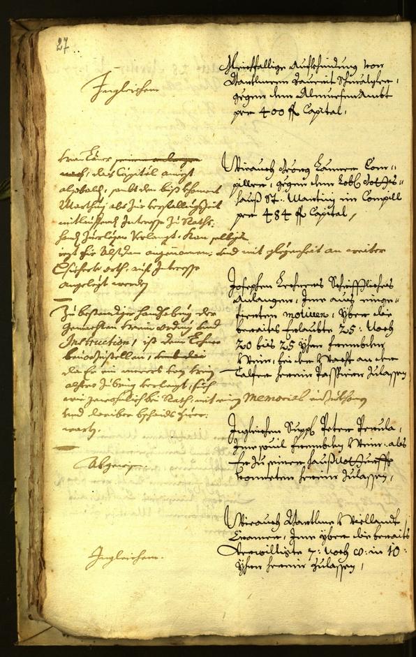 Civic Archives of Bozen-Bolzano - BOhisto Minutes of the council 1677 