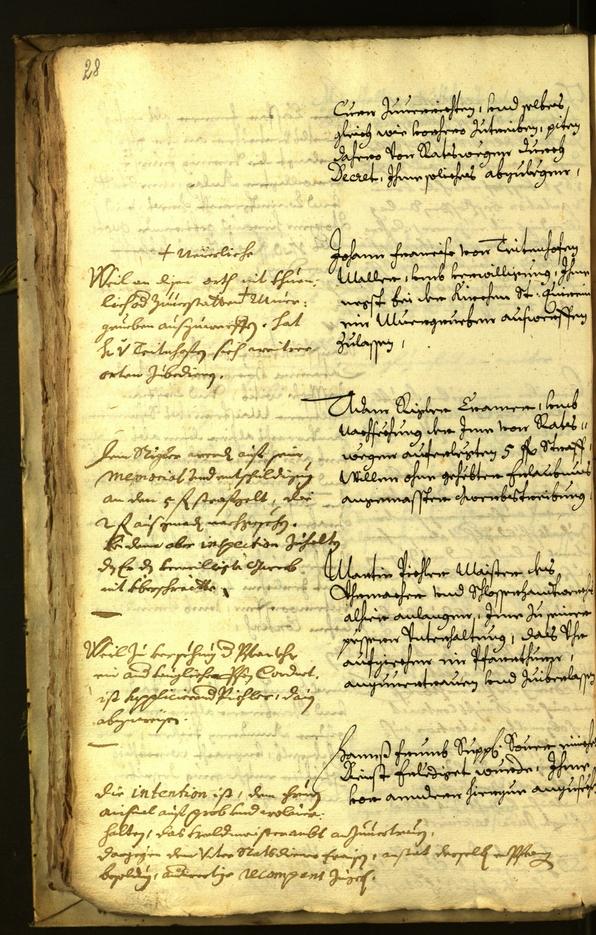 Civic Archives of Bozen-Bolzano - BOhisto Minutes of the council 1677 