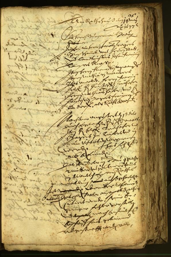 Civic Archives of Bozen-Bolzano - BOhisto Minutes of the council 1677 