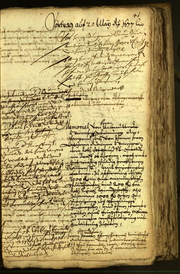 Civic Archives of Bozen-Bolzano - BOhisto Minutes of the council 1677 