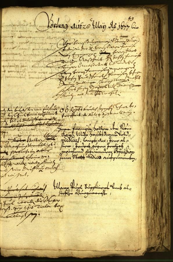 Civic Archives of Bozen-Bolzano - BOhisto Minutes of the council 1677 