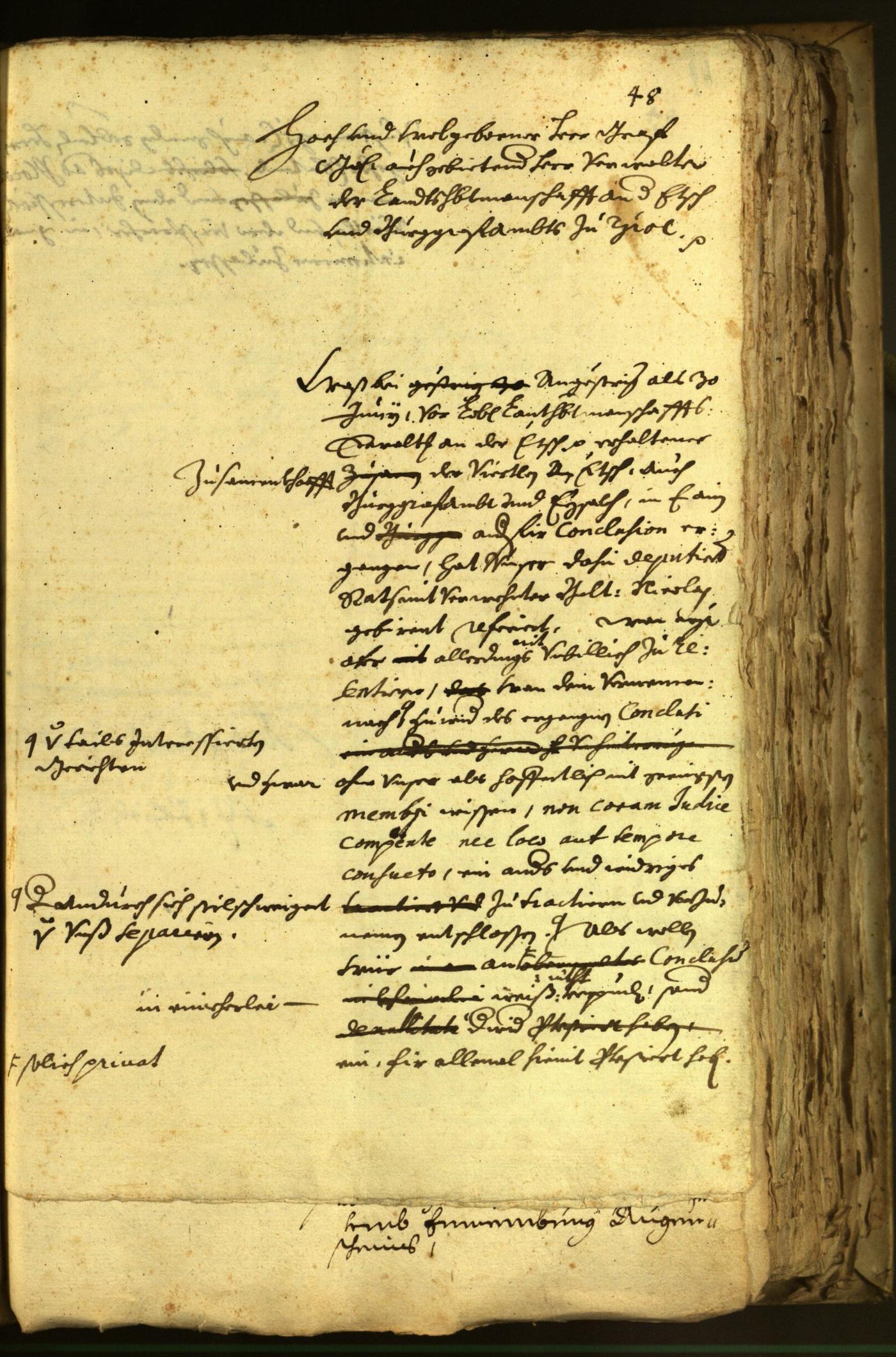 Archivio Storico della Città di Bolzano - BOhisto protocollo consiliare 1677 