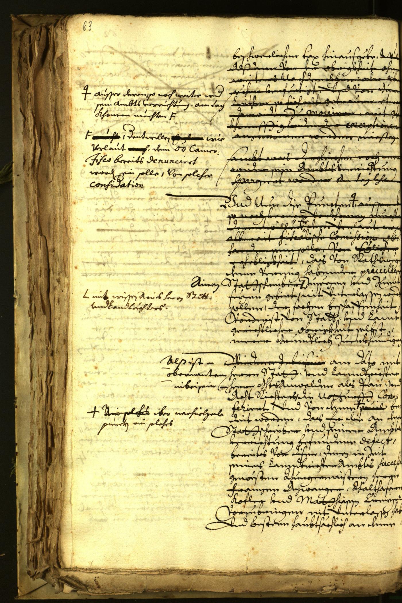 Civic Archives of Bozen-Bolzano - BOhisto Minutes of the council 1677 