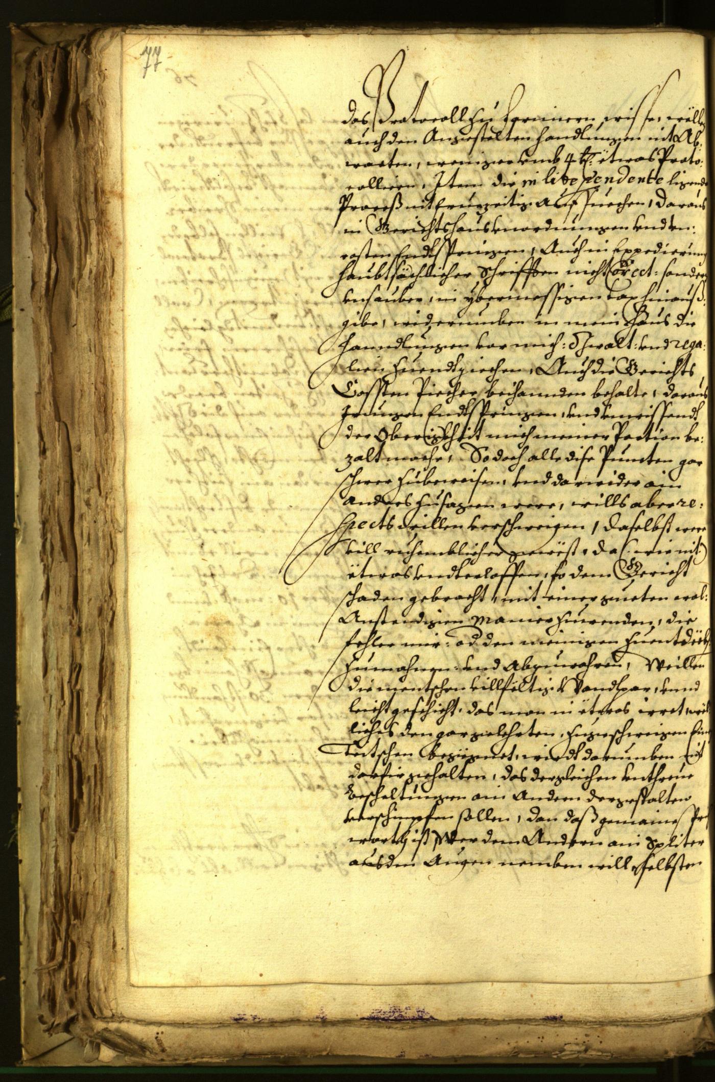 Archivio Storico della Città di Bolzano - BOhisto protocollo consiliare 1677 