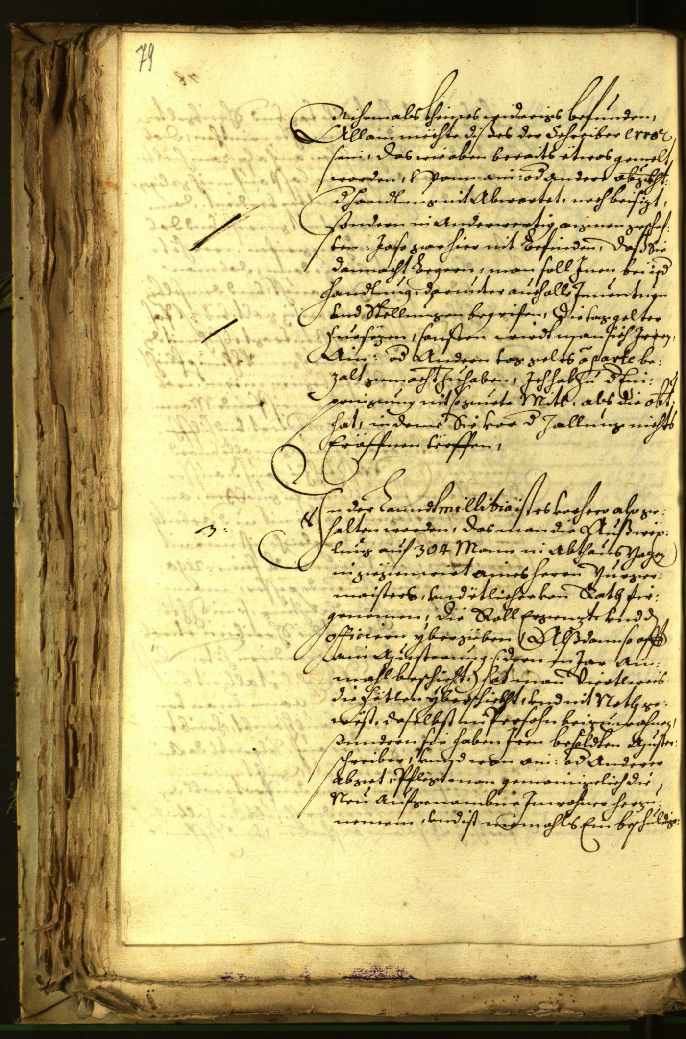 Stadtarchiv Bozen - BOhisto Ratsprotokoll 1677 