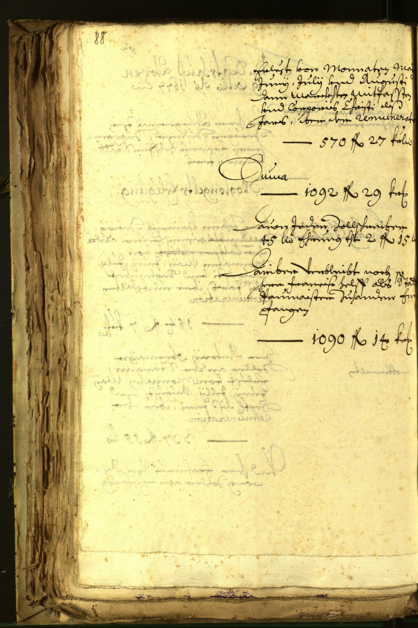 Stadtarchiv Bozen - BOhisto Ratsprotokoll 1677 