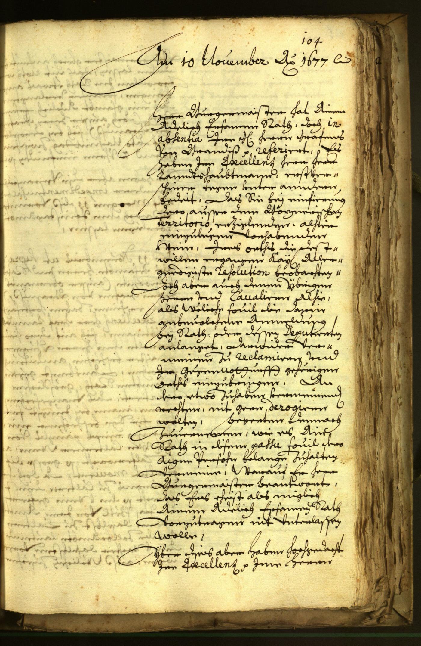 Civic Archives of Bozen-Bolzano - BOhisto Minutes of the council 1677 