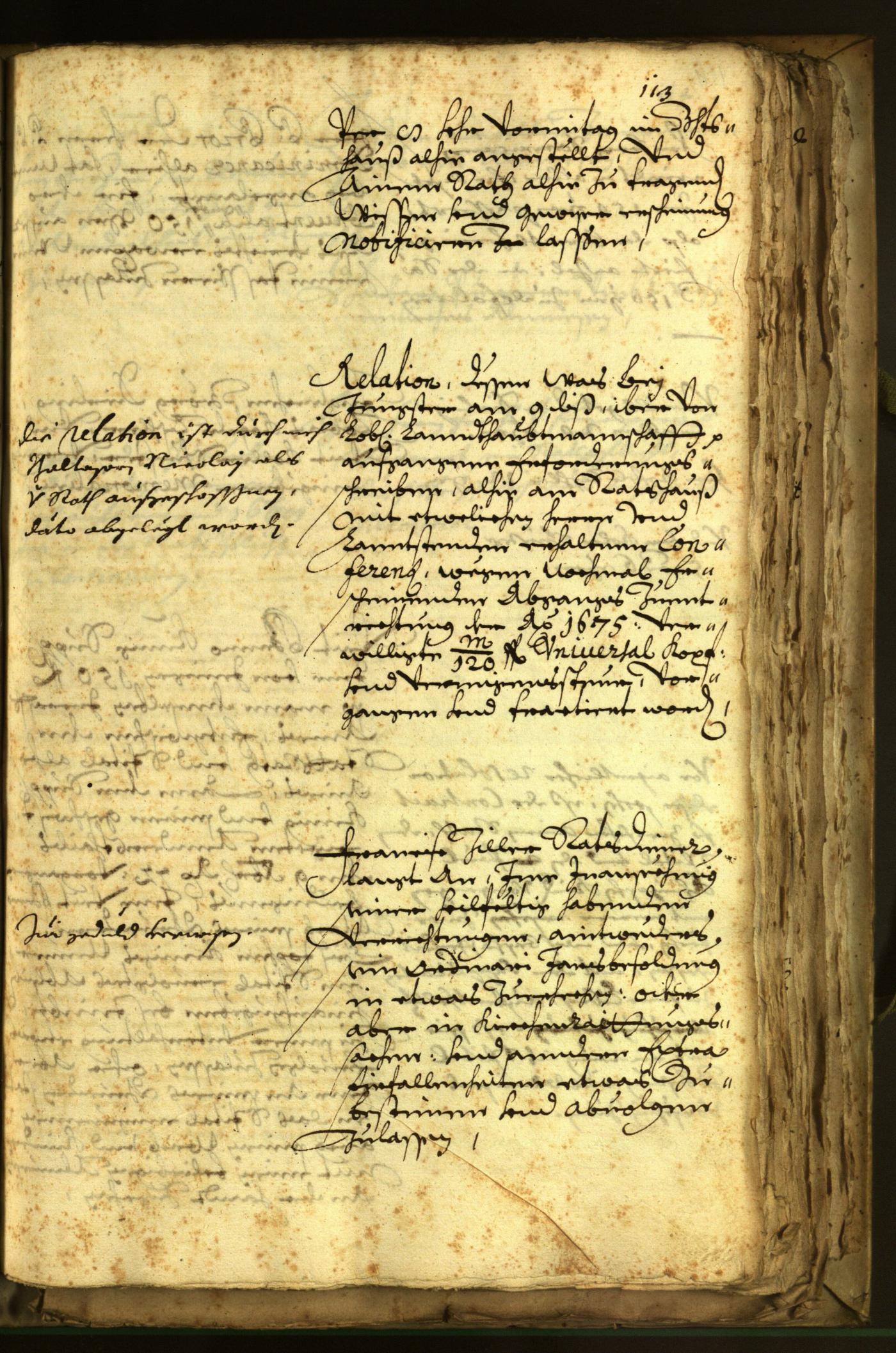 Civic Archives of Bozen-Bolzano - BOhisto Minutes of the council 1677 