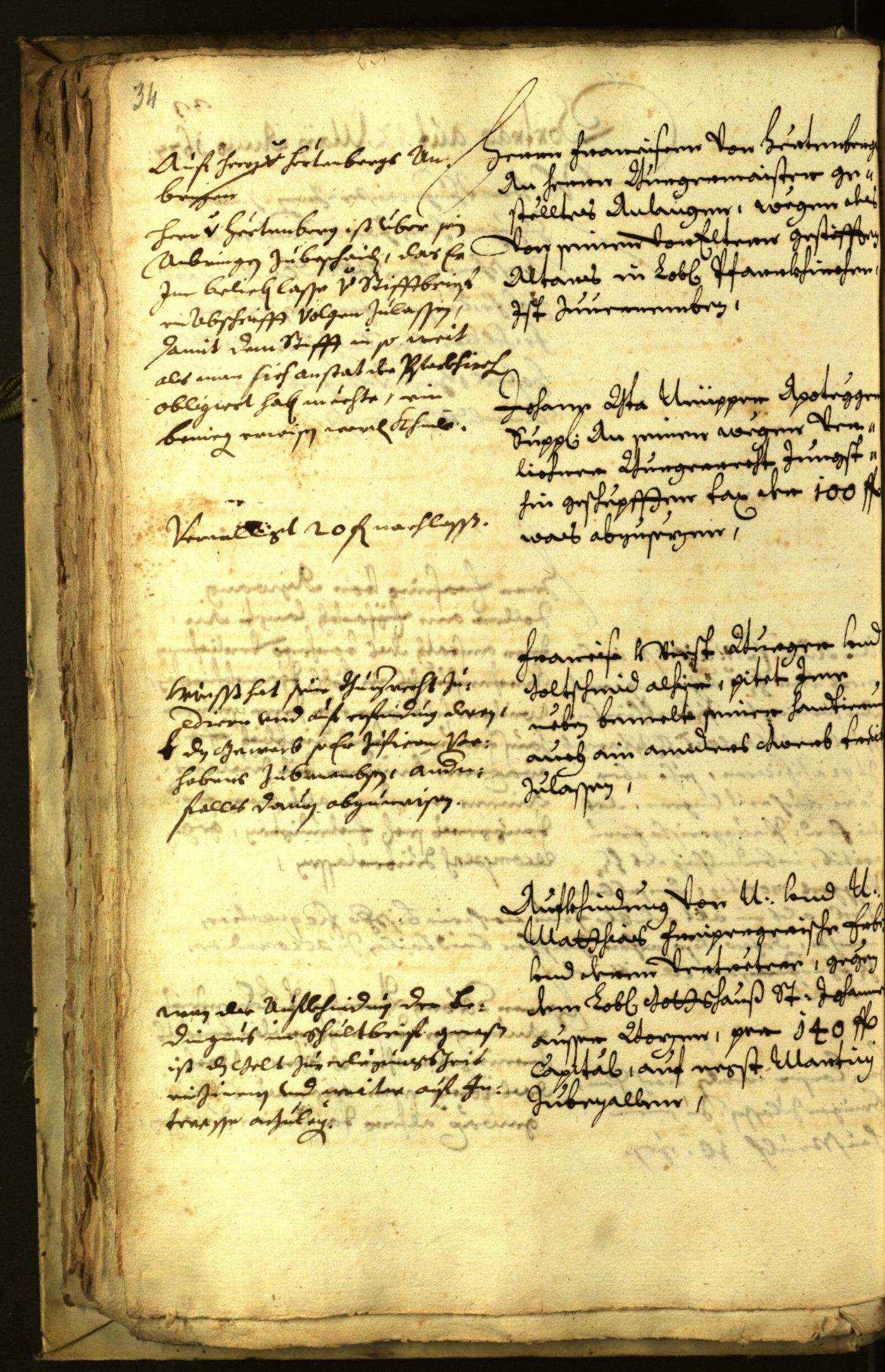 Civic Archives of Bozen-Bolzano - BOhisto Minutes of the council 1677 