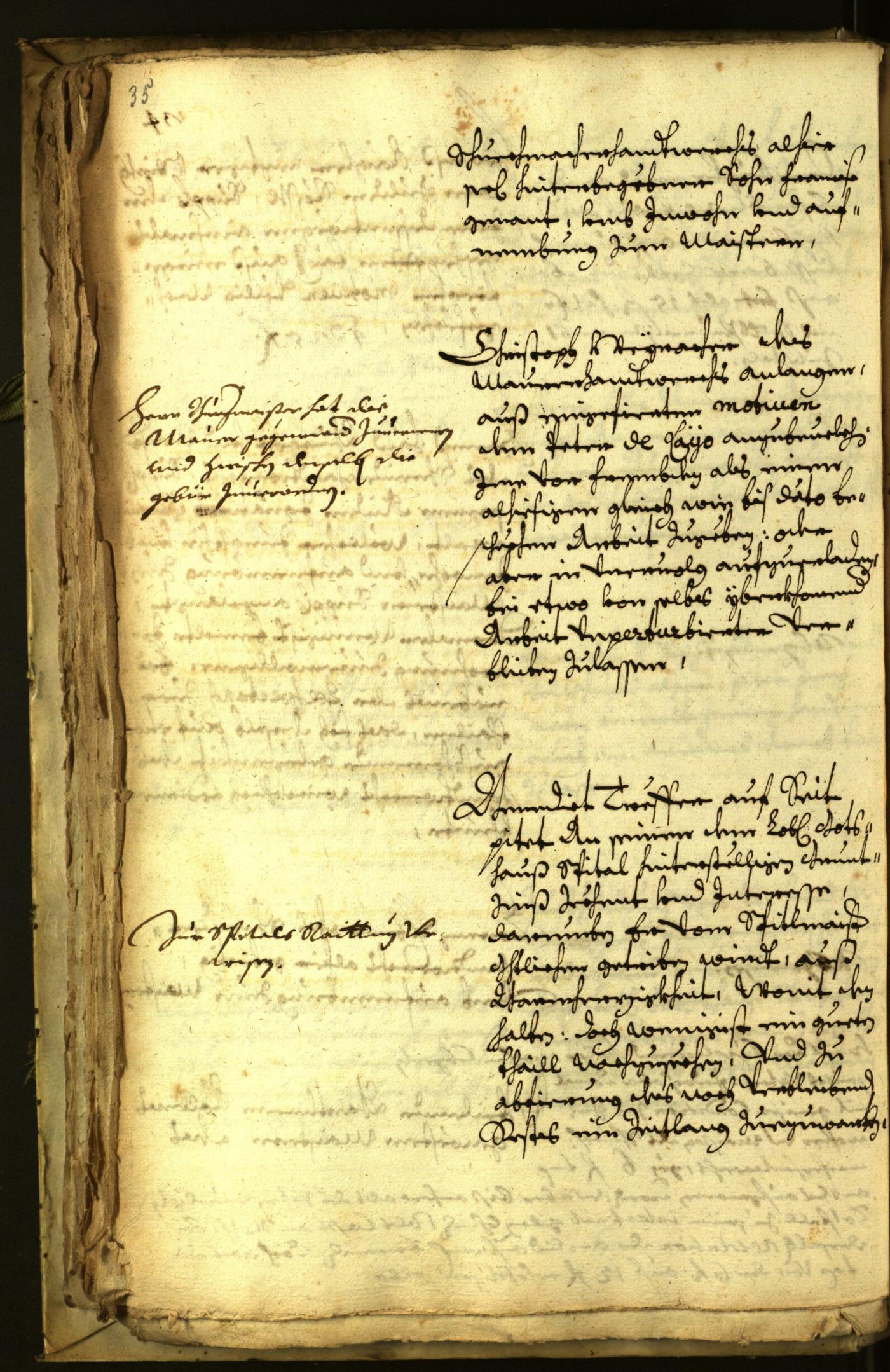 Archivio Storico della Città di Bolzano - BOhisto protocollo consiliare 1677 