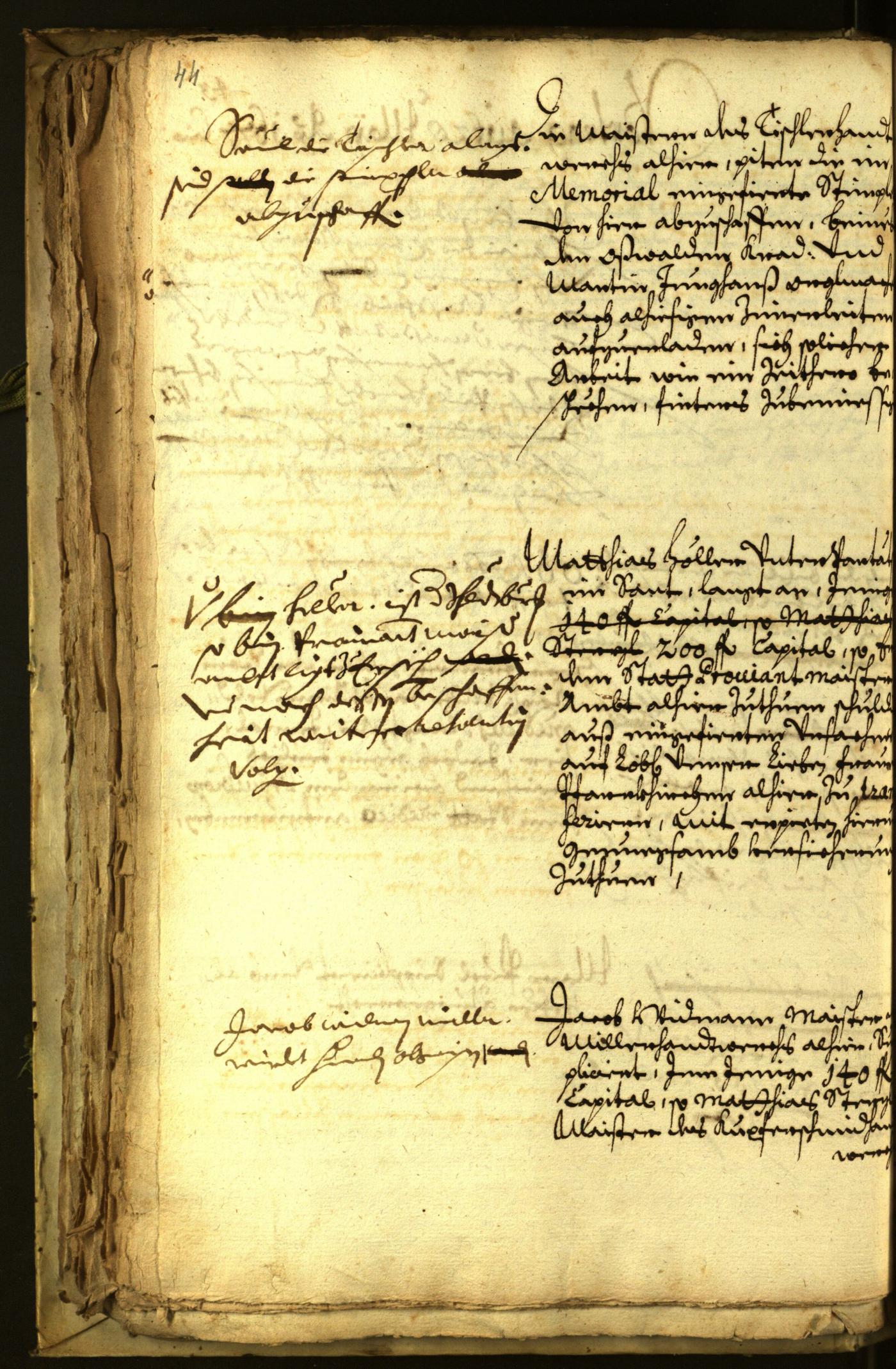 Civic Archives of Bozen-Bolzano - BOhisto Minutes of the council 1677 