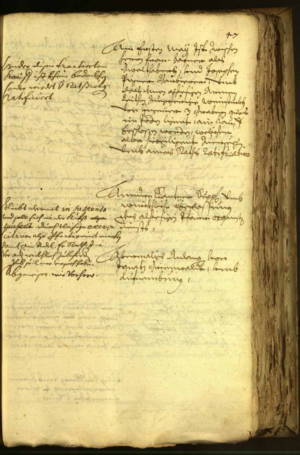 Civic Archives of Bozen-Bolzano - BOhisto Minutes of the council 1677 