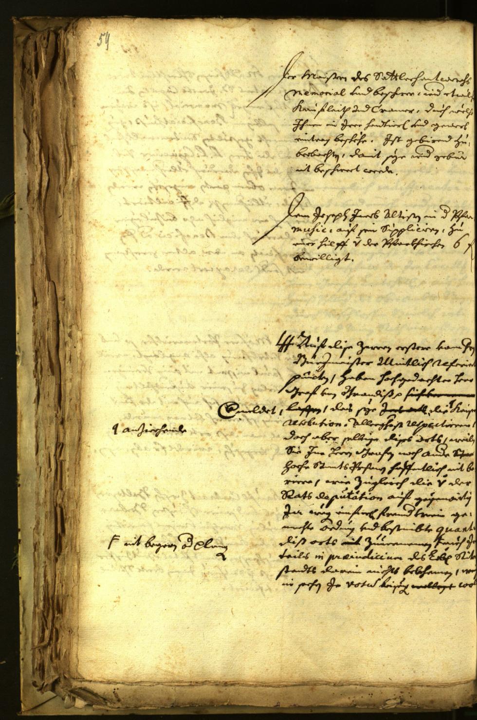 Stadtarchiv Bozen - BOhisto Ratsprotokoll 1677 