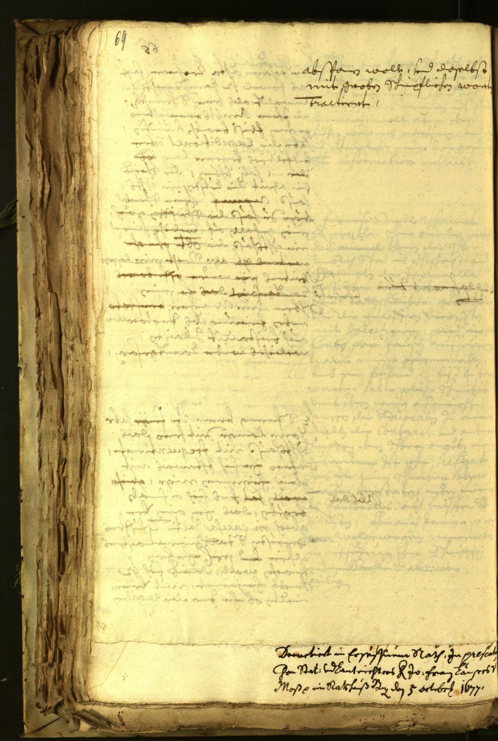 Civic Archives of Bozen-Bolzano - BOhisto Minutes of the council 1677 