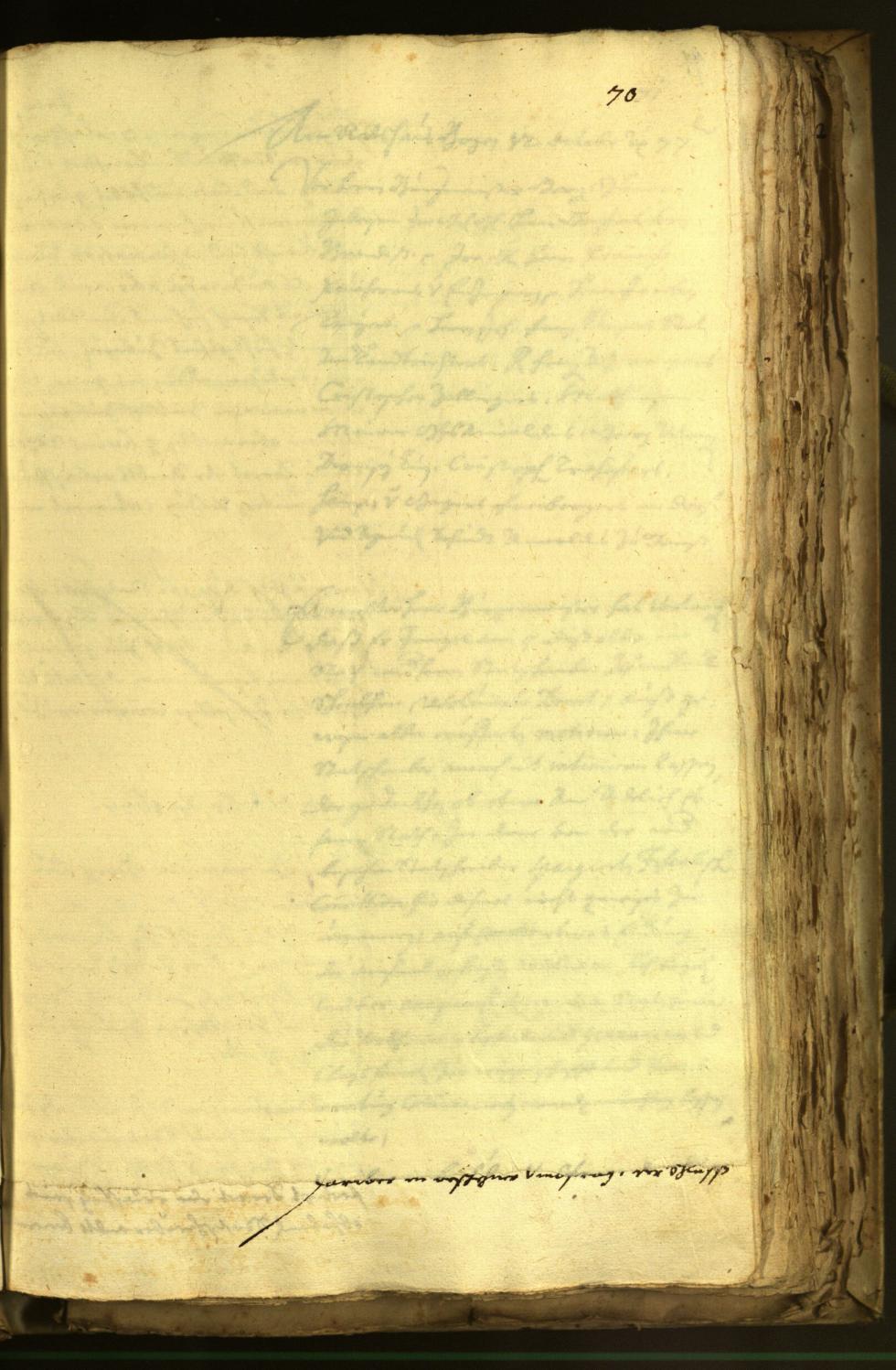 Civic Archives of Bozen-Bolzano - BOhisto Minutes of the council 1677 