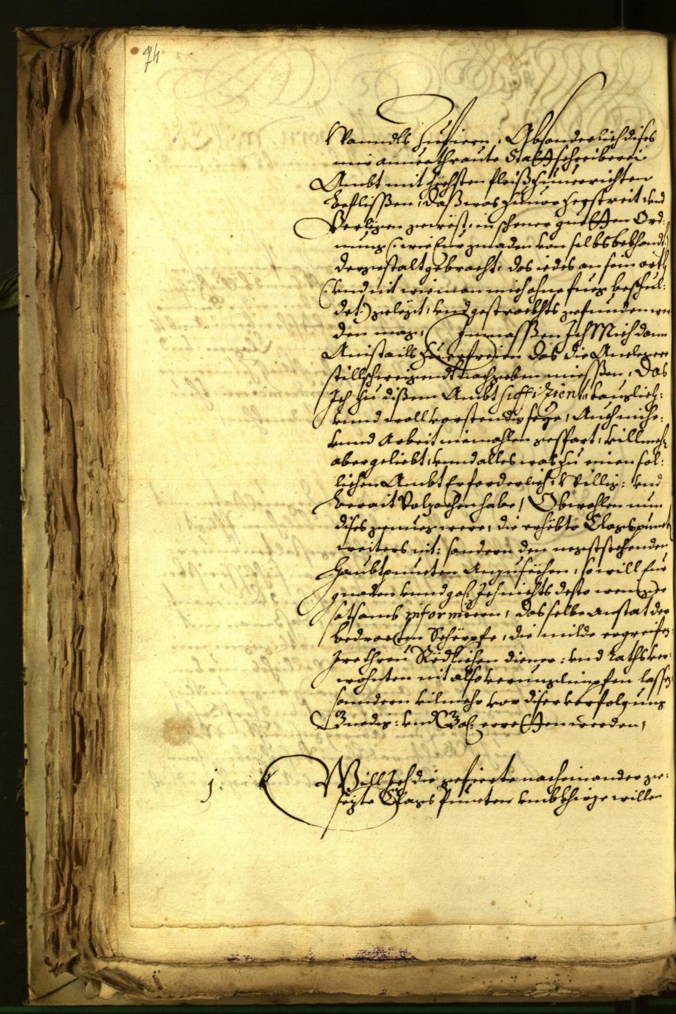 Stadtarchiv Bozen - BOhisto Ratsprotokoll 1677 