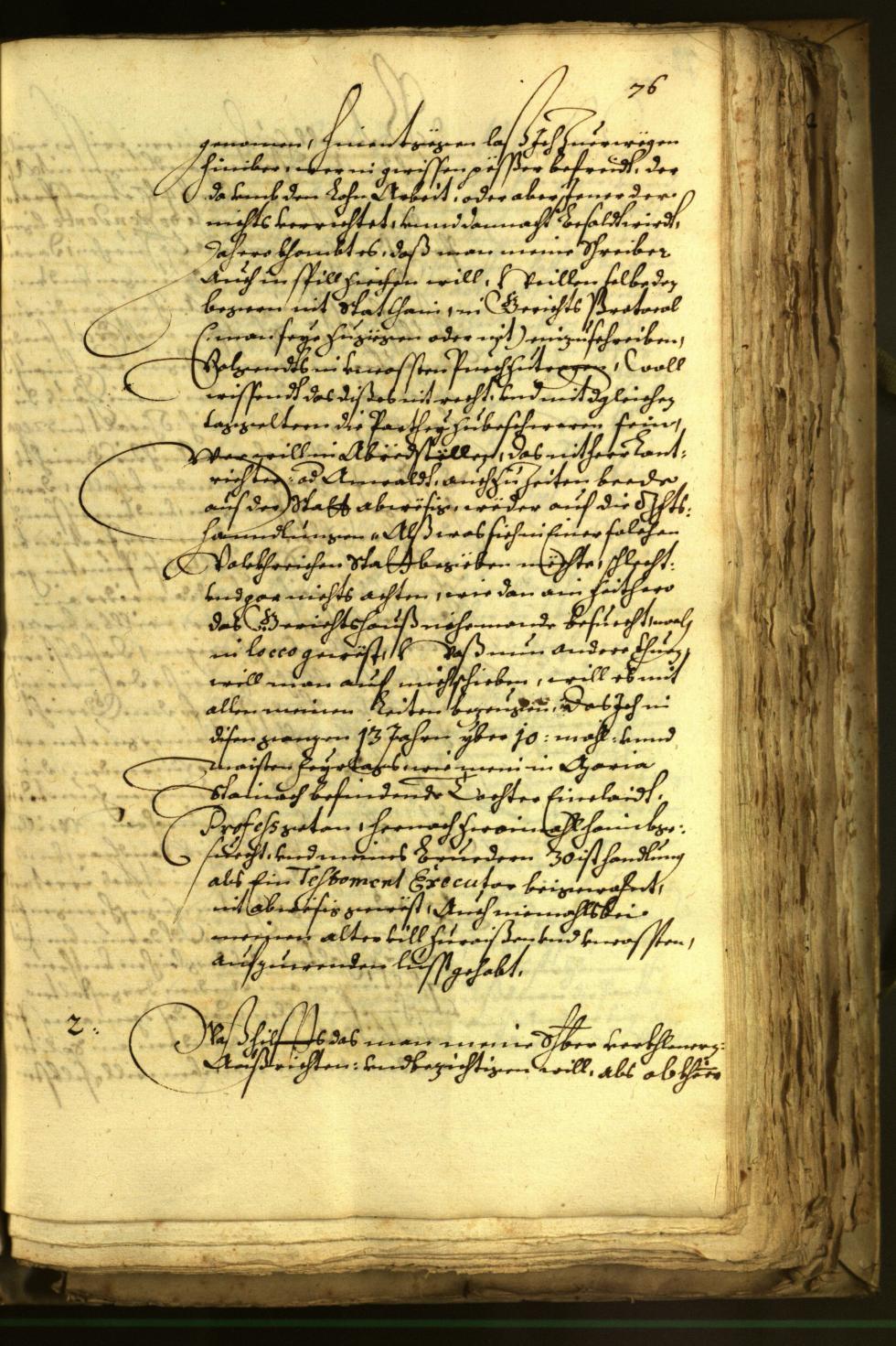 Stadtarchiv Bozen - BOhisto Ratsprotokoll 1677 