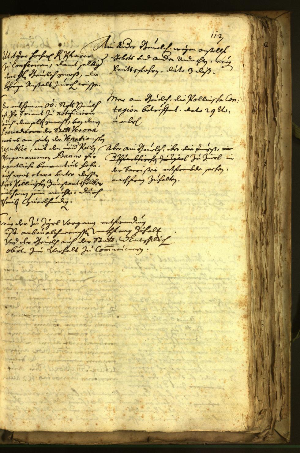 Stadtarchiv Bozen - BOhisto Ratsprotokoll 1677 