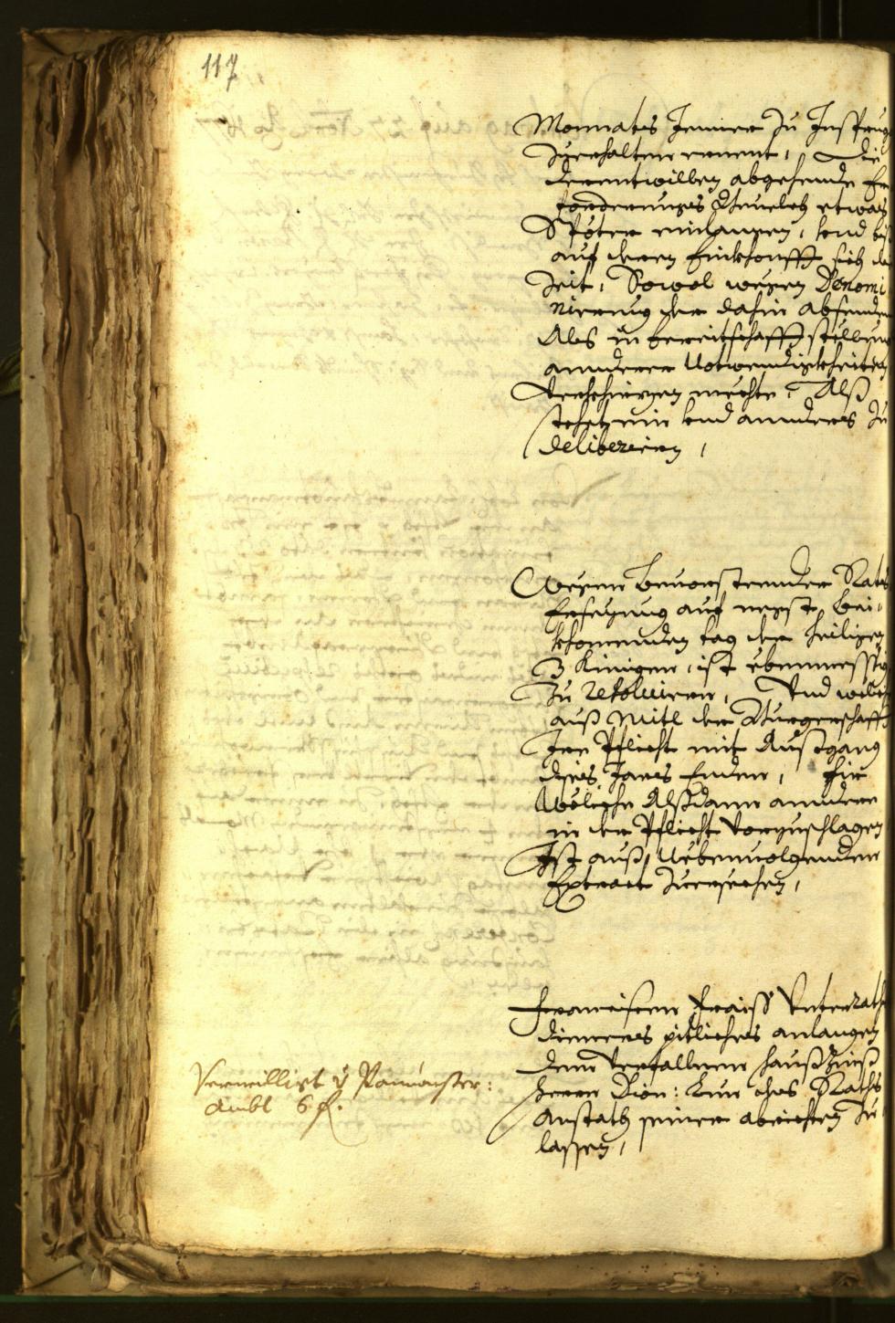 Civic Archives of Bozen-Bolzano - BOhisto Minutes of the council 1677 