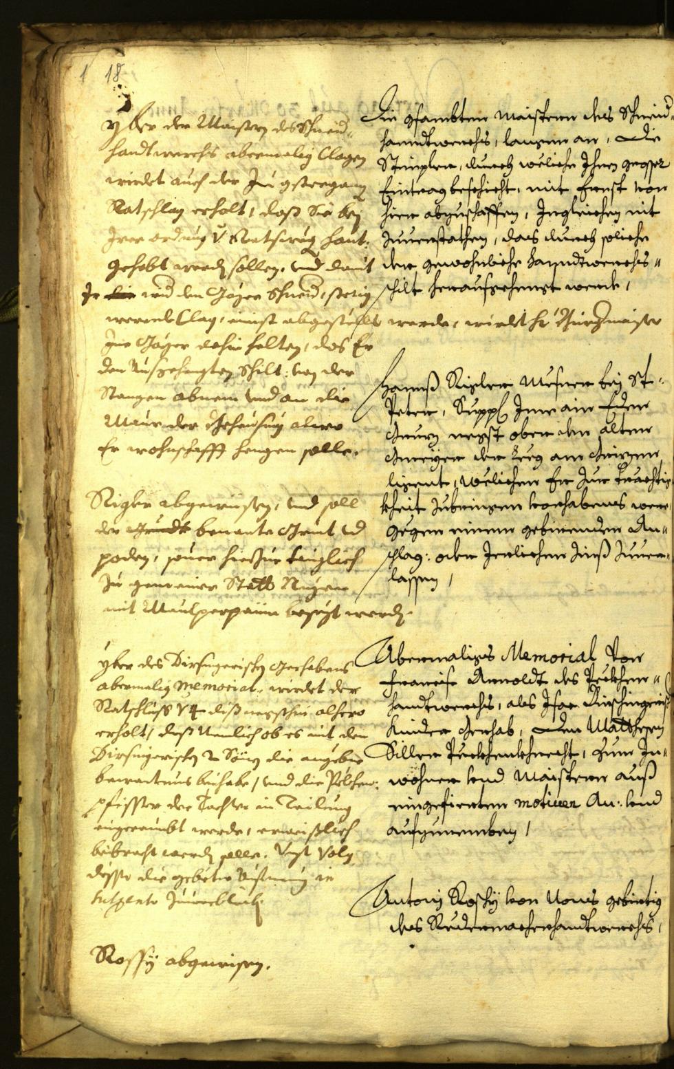 Stadtarchiv Bozen - BOhisto Ratsprotokoll 1677 