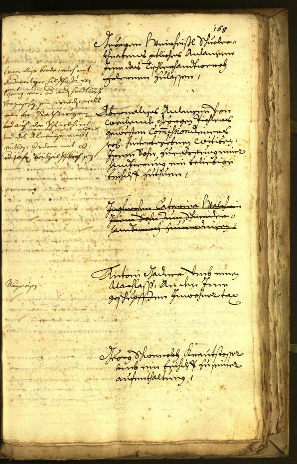 Stadtarchiv Bozen - BOhisto Ratsprotokoll 1678 