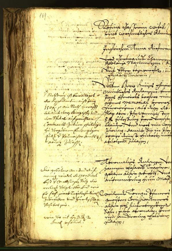 Stadtarchiv Bozen - BOhisto Ratsprotokoll 1678 