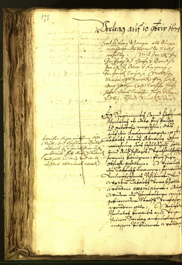 Civic Archives of Bozen-Bolzano - BOhisto Minutes of the council 1678 