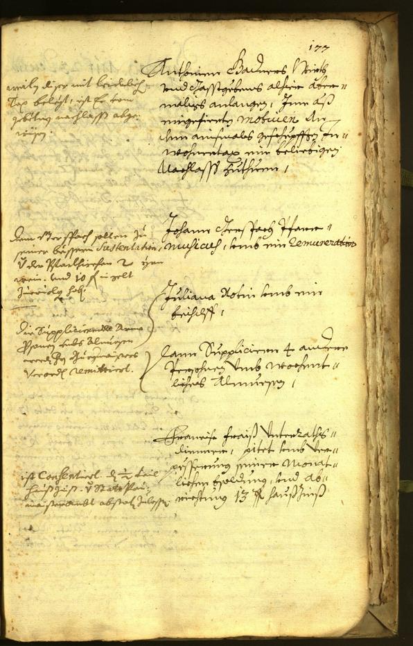 Stadtarchiv Bozen - BOhisto Ratsprotokoll 1678 