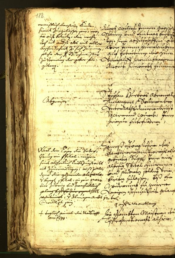 Stadtarchiv Bozen - BOhisto Ratsprotokoll 1678 