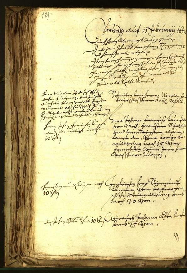 Civic Archives of Bozen-Bolzano - BOhisto Minutes of the council 1678 