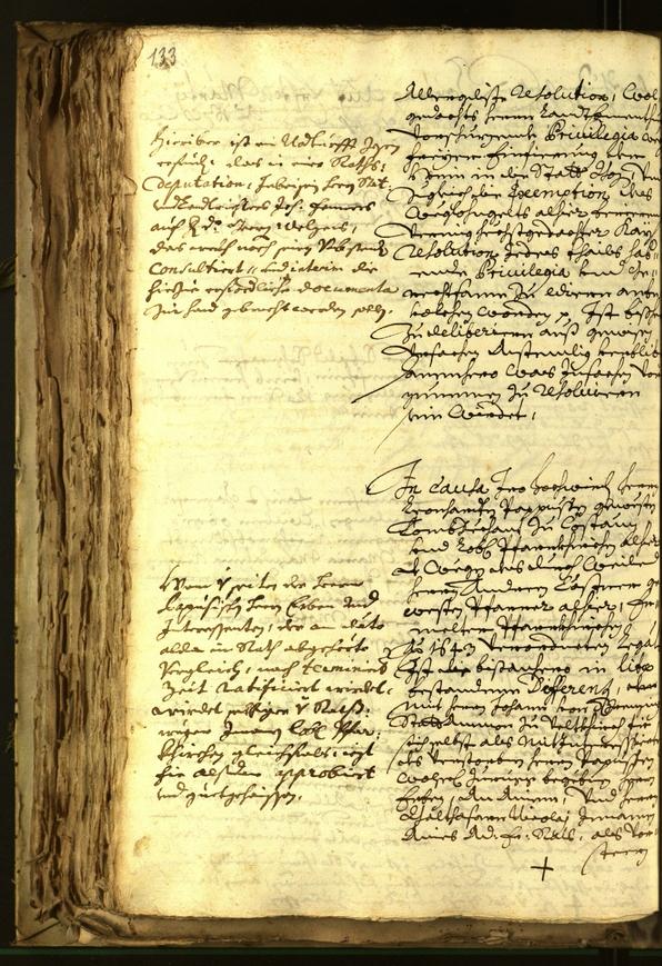 Stadtarchiv Bozen - BOhisto Ratsprotokoll 1678 