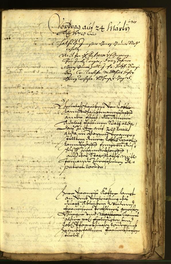 Stadtarchiv Bozen - BOhisto Ratsprotokoll 1678 