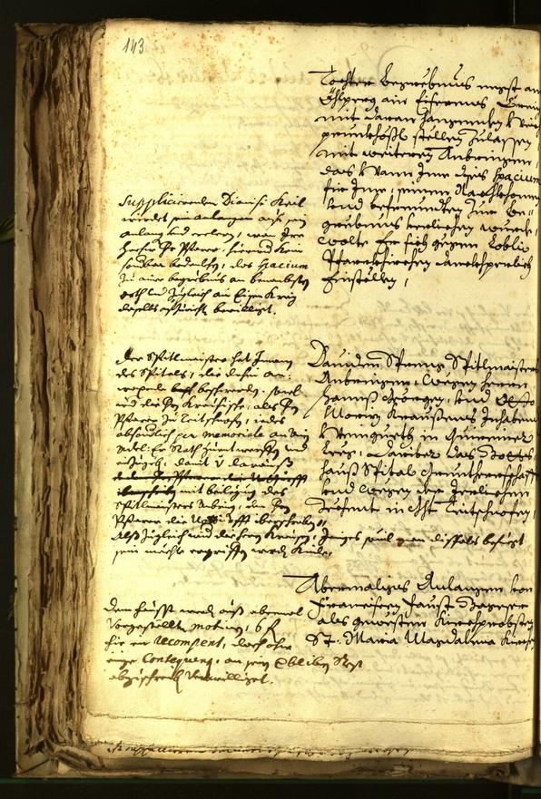 Stadtarchiv Bozen - BOhisto Ratsprotokoll 1678 