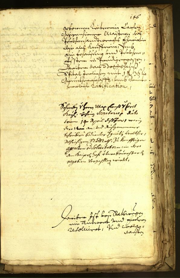 Stadtarchiv Bozen - BOhisto Ratsprotokoll 1678 