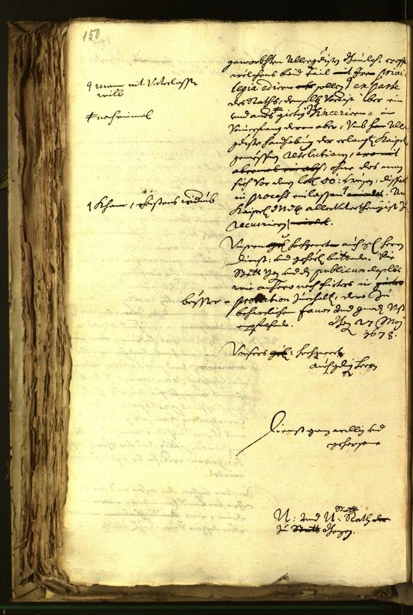 Archivio Storico della Città di Bolzano - BOhisto protocollo consiliare 1678 