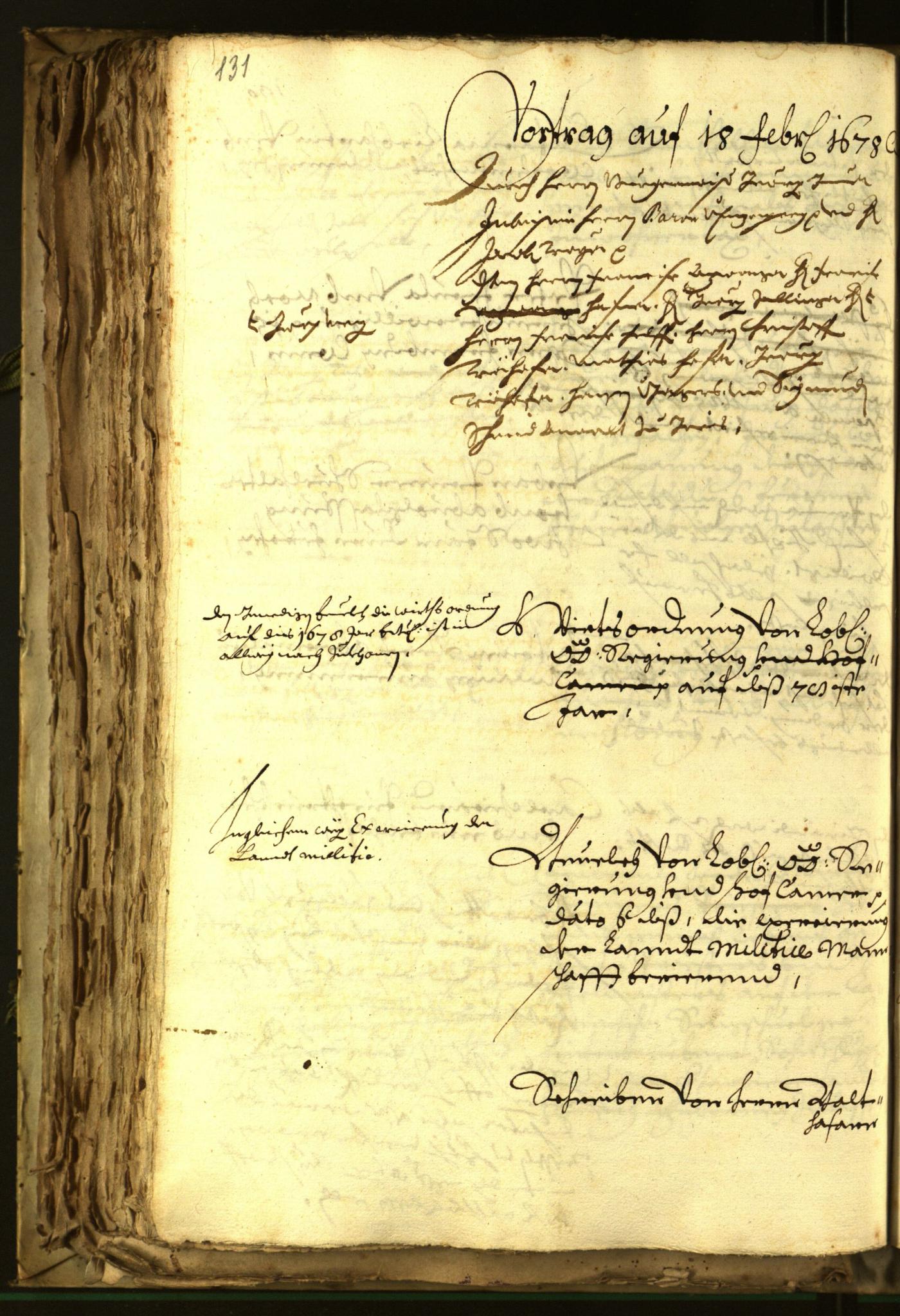 Civic Archives of Bozen-Bolzano - BOhisto Minutes of the council 1678 