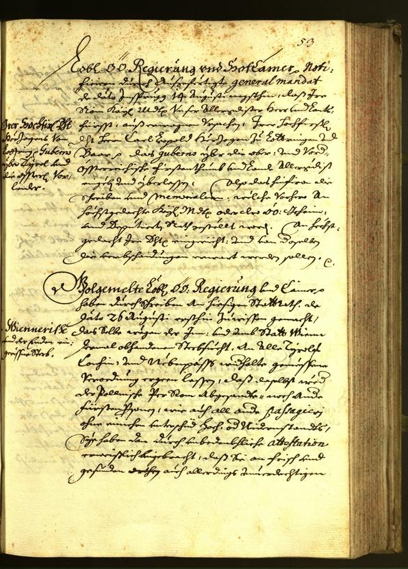 Civic Archives of Bozen-Bolzano - BOhisto Minutes of the council 1679 