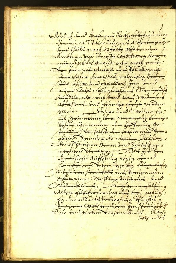 Stadtarchiv Bozen - BOhisto Ratsprotokoll 1679 