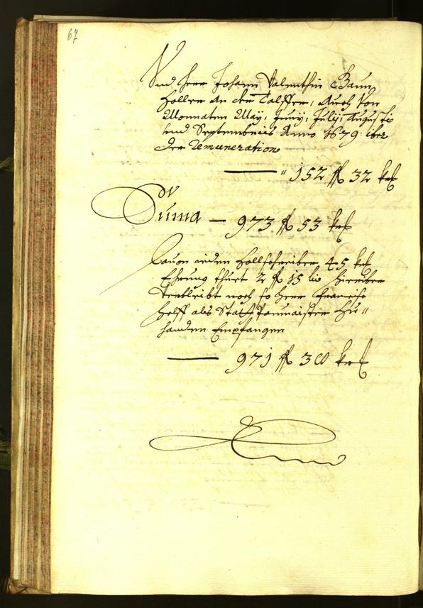 Stadtarchiv Bozen - BOhisto Ratsprotokoll 1679 