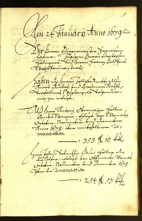 Civic Archives of Bozen-Bolzano - BOhisto Minutes of the council 1679 