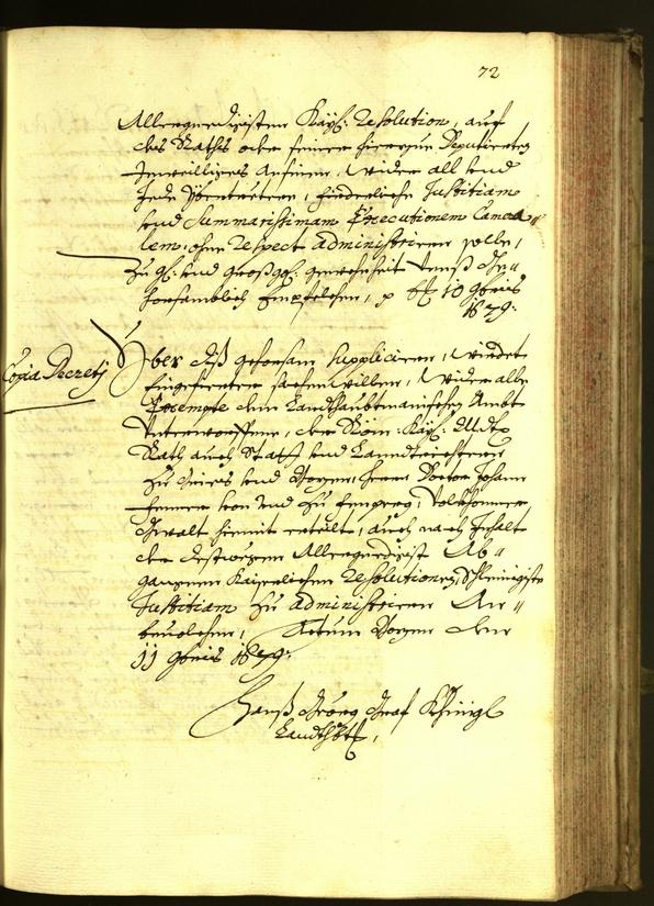 Civic Archives of Bozen-Bolzano - BOhisto Minutes of the council 1679 