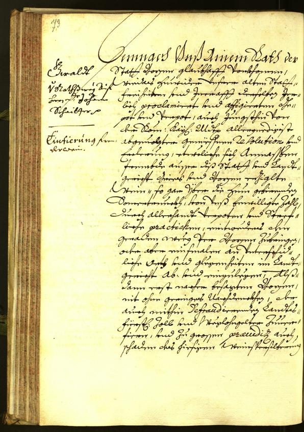 Civic Archives of Bozen-Bolzano - BOhisto Minutes of the council 1679 