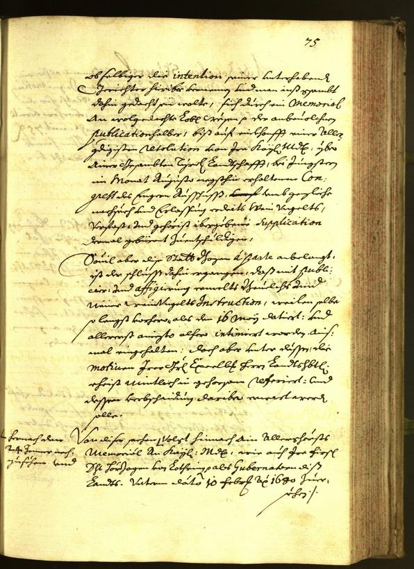 Civic Archives of Bozen-Bolzano - BOhisto Minutes of the council 1679 